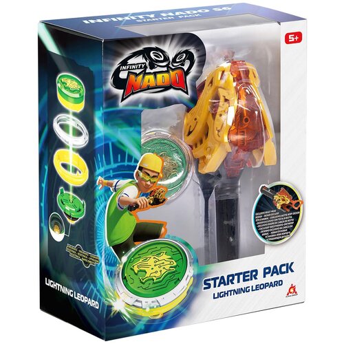 Infinity Nado starter set -Lightning Leopard 42501 Cene