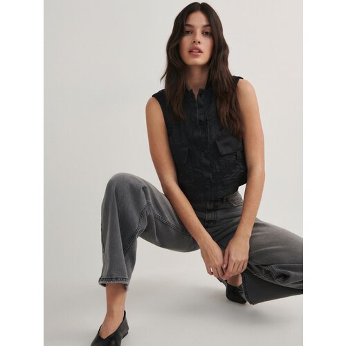 Reserved Ladies` vest - črna Cene