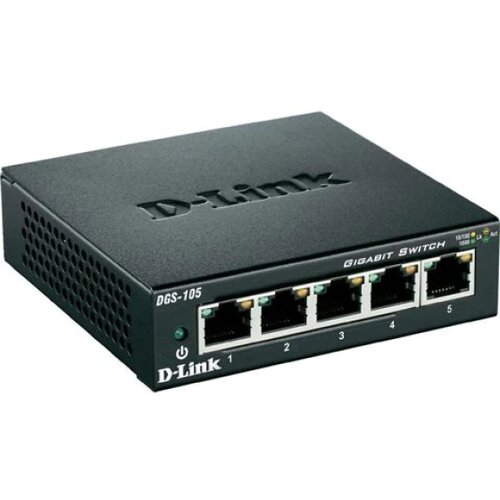 D-Link / DLink D-Link switch neupravljivi, DGS-105/E (metalno kućište) Cijene