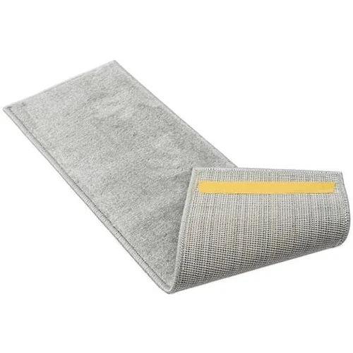 Mila Home Sivi set tepiha za stepenice 13 kom 22x71 cm Pure Grey –