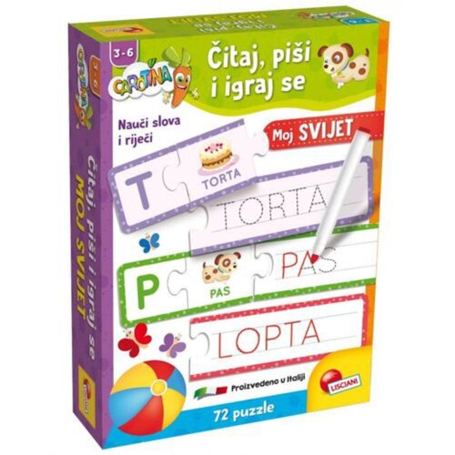 Lisciani Čitaj i pi&amp;scaron;i HR79940 Slike