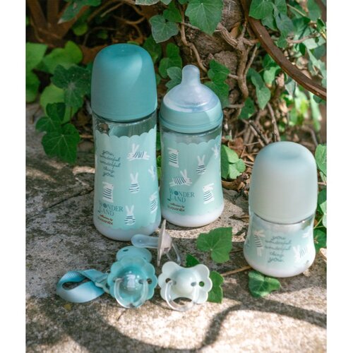 Suavinex Wonderland SX Pro Physiological Anti-Colic bočica za bebe Green Bunny 360 ml Slike