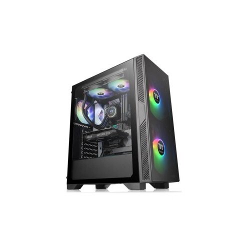 Thermaltake Versa T25 TG Mid tower, tempered glass, 1x 120mm Standard fan Slike