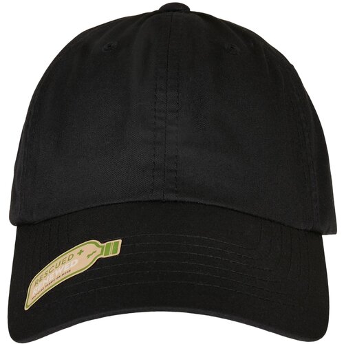 Flexfit Black cap made of recycled polyester Slike