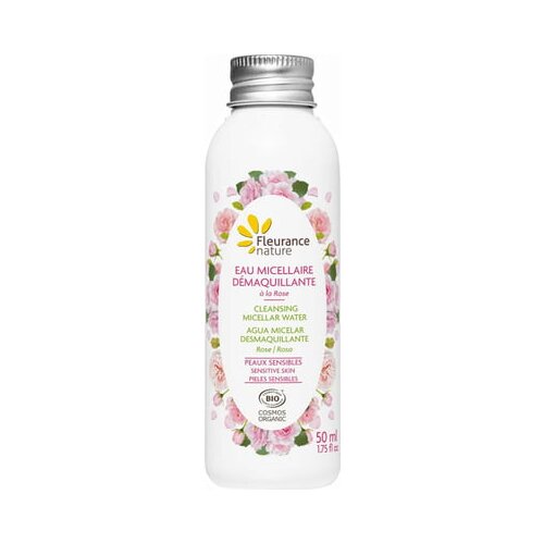 Fleurance Nature rose cleansing micellar water - 50 ml Slike