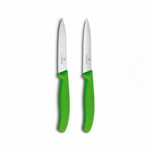 Victorinox kuhinjski nož set reckavi+ravni zeleni oa 67796.L4B Cene