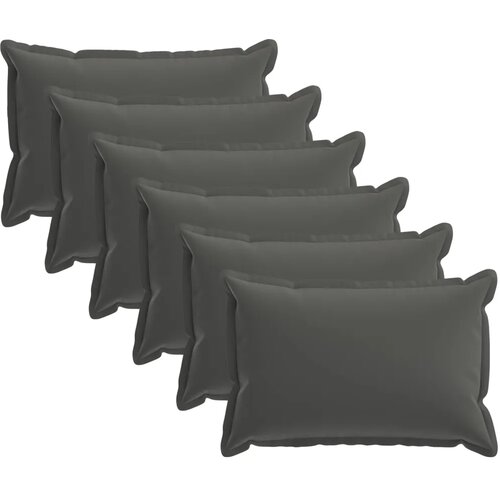  Presvlaka za jastuk 6 kom. HOUTEN Antracit 30 x 50 cm Poliester - Antracit 30 x 50 cm 6 Cijene