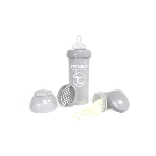 Twistshake FLASICA ZA BEBE 260 ML PASTEL GREY Slike