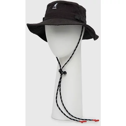 Kangol Pamučni šešir boja: crna, pamučni