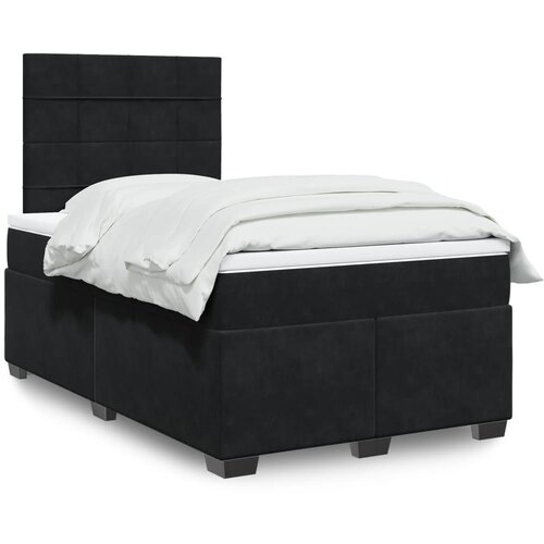  box spring s madracem crni 120 x 190 cm bar&scaron;unasti Cijene