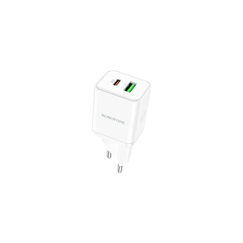  USB punjač BOROFONE BN7 PD20W+QC3.0 USB+Type-C white Cijene