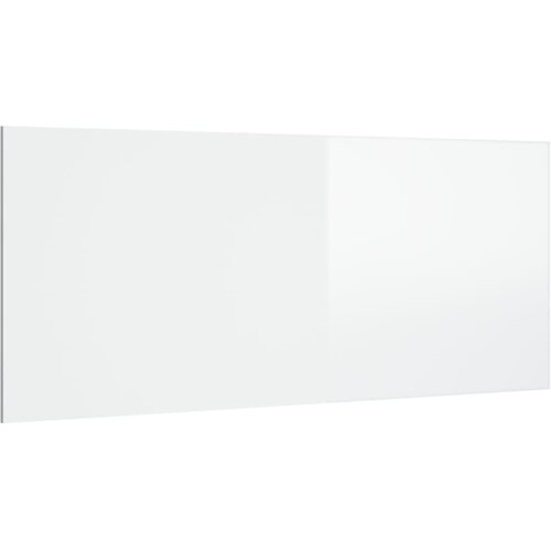 Maison Chic Posteljno vzglavje - Vzglavna omarica - Nočna omarica visok sijaj belo 200x1,5x80 cm konstr. les, (21709780) Cene