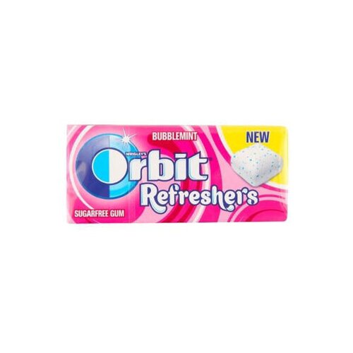 WRIGLY Žvake Orbit Refeshers Bubblemint Slike