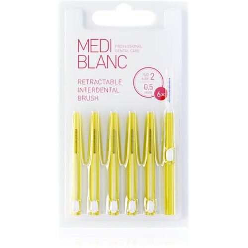 MEDIBLANC Interdental TB Pull Out System 0.5mm izvlečna medzobna ščetka 6 kos Cene