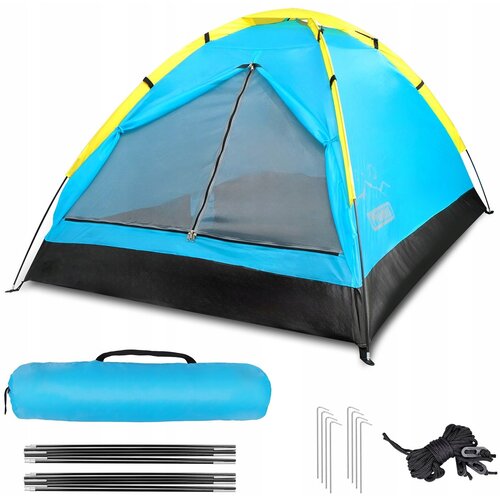 Promis TOURIST TENT 2-PERSON ALPENAIR IGLO CAMPING WATERPROOF MOSQUITO NET Cene
