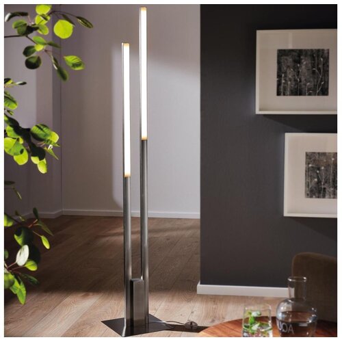 Eglo 55972 - led rgbw prigu&scaron;iva podna lampa fraioli-c LED/34W/230V mat hrom + daljinski upravljač Cene