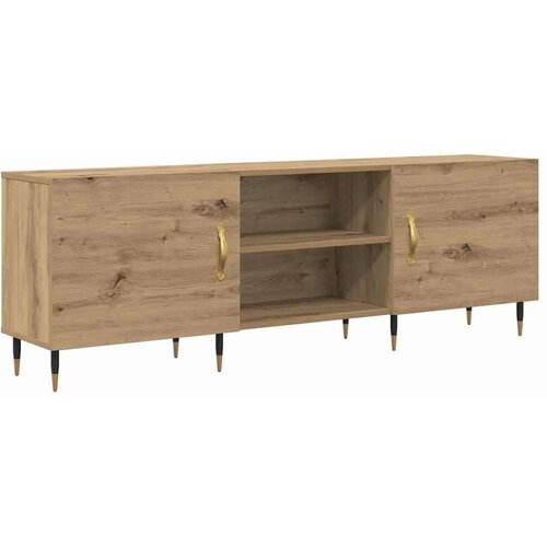 VidaXL TV ormar hrast artisan 150 x 30 x 50 cm Konstruirano drvo Slike