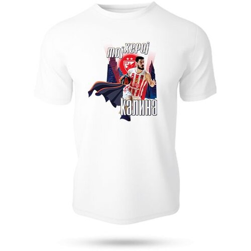 KK Crvena Zvezda Majica za decu Heroj Kalina, Bela Slike