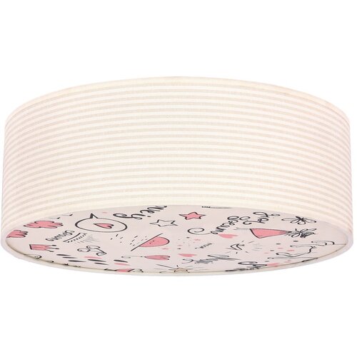 Candellux Lighting Dečije plafonsko svetlo KIDDY 2xE27/40W/230V bež/roze Slike