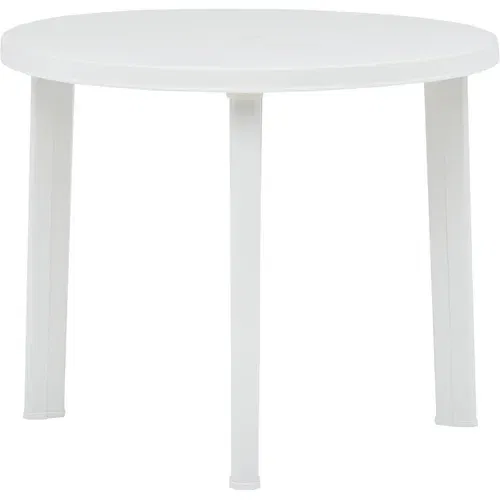  Vrtni stol bijeli 89 cm plastični