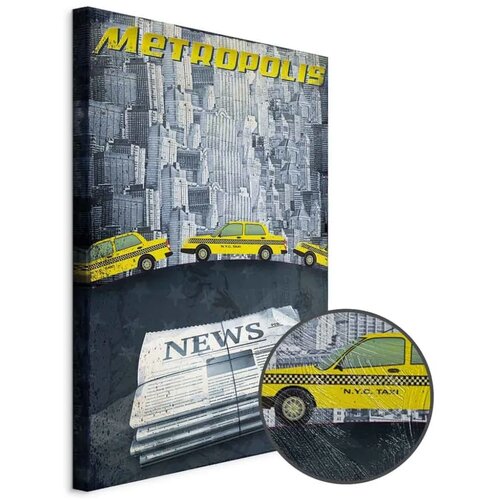  Slika - Metropolis (1 Part) Vertical 40x60 Premium Print Cijene