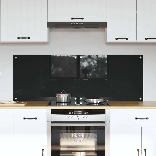 vidaXL Kuhinjski zaštita Crna 70 x 50 x 0.8 cm Cijene