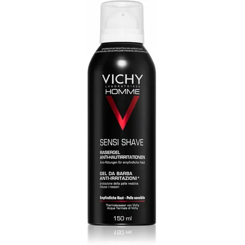 Vichy Homme Anti-Irritation gel za britje za občutljivo kožo 150 ml za moške