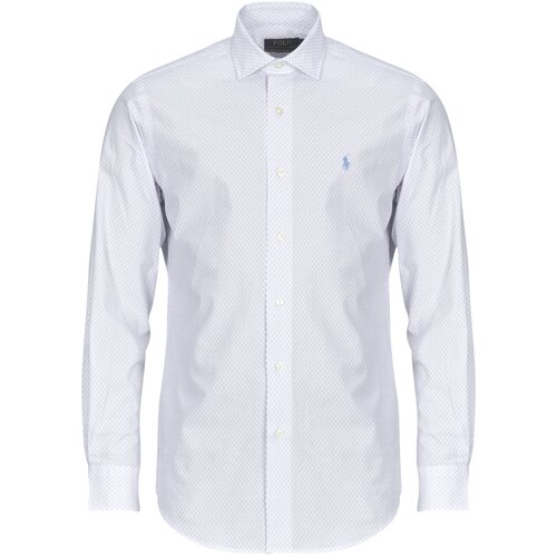 Polo Ralph Lauren Srajce z dolgimi rokavi CHEMISE COUPE DROITE EN POPELINE MICRO MOTIF Bela Cene