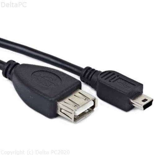  Adapter/kabl 2,0 AF-miniBM 15cm, GEMBIRD A-OTG.AFBM-002 Cene