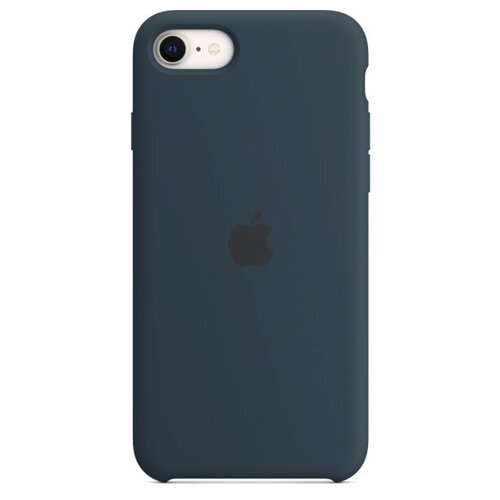 Apple iphone se silicone case abyss blue Slike