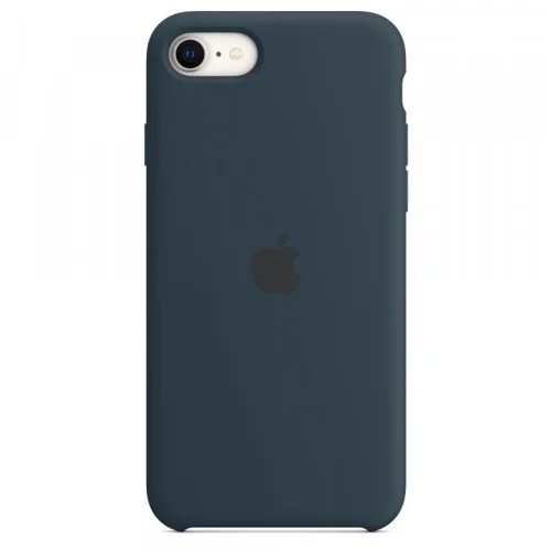 Apple iphone se silicone case abyss blue