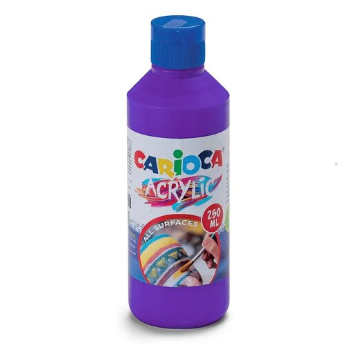 Carioca akrilna boja 250ml ljubičasta - Cene
