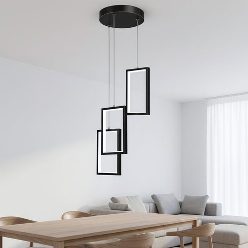 Toolight Viseća LED svjetiljka LHJ087-3CP BLACK Slike