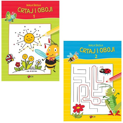 FORUM Crtaj i oboji 1-2, Žuta Slike