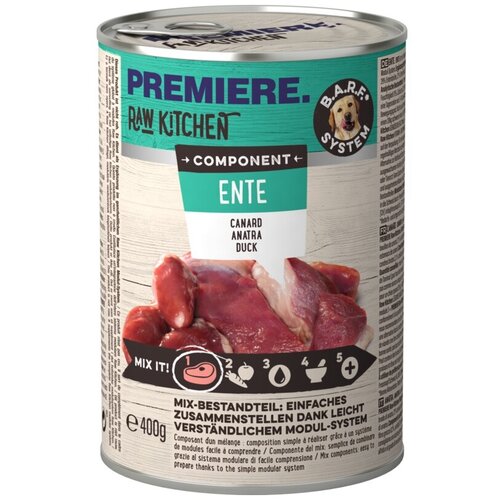 Premiere dog Meati Sensitive konzerva za pse Adult - Pačetina 400g Slike