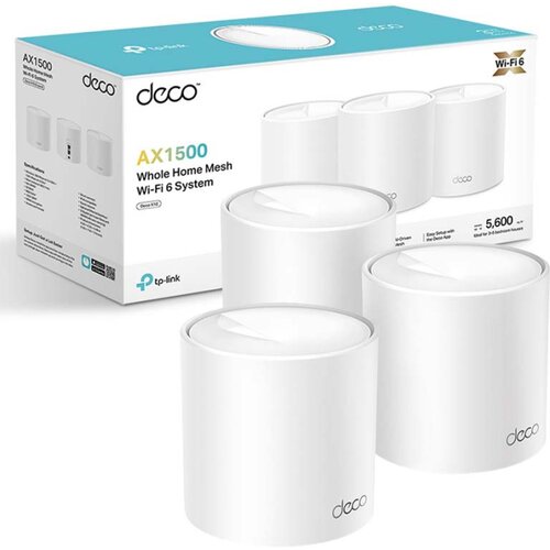 Tp-link Deco X10 Mesh WiFi 6 sistem AX1500Mb/s(3 rutera u pakovanju) Cene
