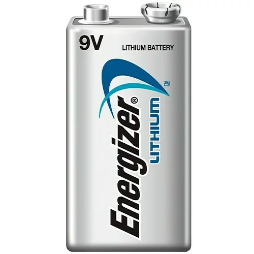 Energizer Ultimate Lithium Baterije (Blok od 9 volti, 6LR61, Litij, 1 Kom.)