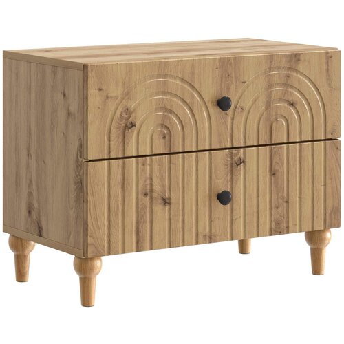 vidaXL Nočna omarica Artisan hrast 62 x 34,5 x 48 cm Inženirski les, (5000209978) Cene