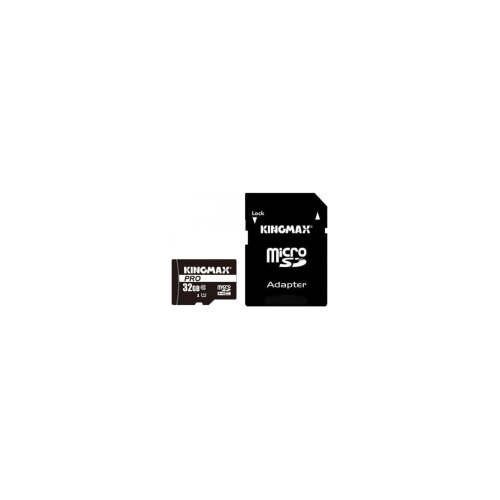 Kingmax MICRO SD 32GB + SD adapter KM32GMCSDUHSP1A-1 memorijska kartica Slike