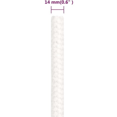  Brodski konop svjetlobijeli 14 mm 250 m od polipropilena Slike