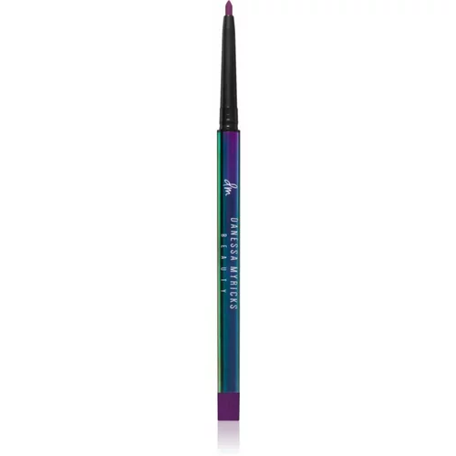 Danessa Myricks Beauty Infinite Chrome Micropencil vodoodporni svinčnik za oči odtenek Amethyst 0,15 g