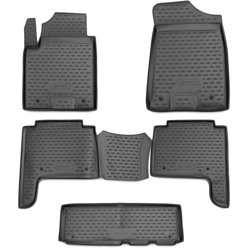Novline 3D patosnice infiniti QX56/QX80 2010- 3 reda sedi&amp;scaron;ta set 5 kom Slike