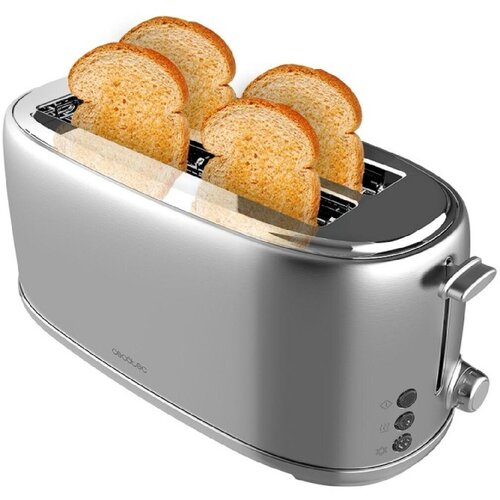 Cecotec Toaster Toast&Taste 1600 Retro Double 1630W 4 rezine, (5000510830) Cene