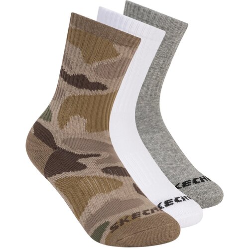 Skechers 3Pk Boys Youth Crew Camo Socks čarape Cene