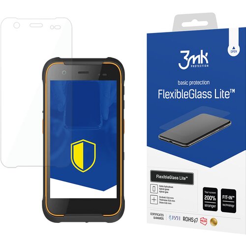 3mk FLEXIBLEGLASS SOLID KALJENO STEKLO ZA MYPHONE HAMMER BS21 - ZA&amp;Scaron;ČITA, (21999642) Slike