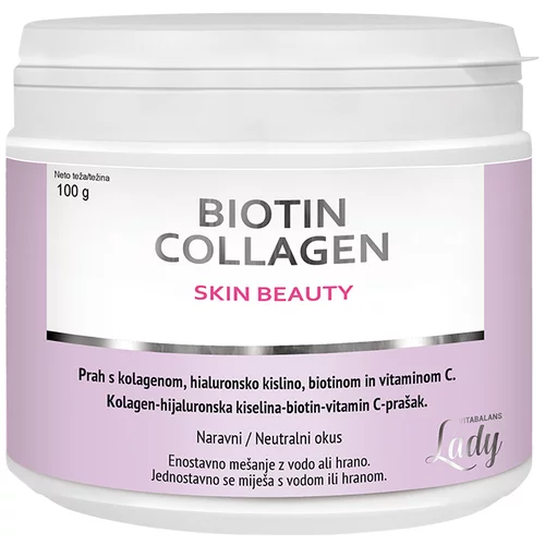  Vitabalans Biotin Collagen Skin Beauty, prah