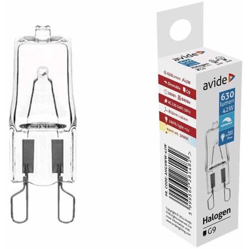 Avide žarnica halogenska G9 42W Slike