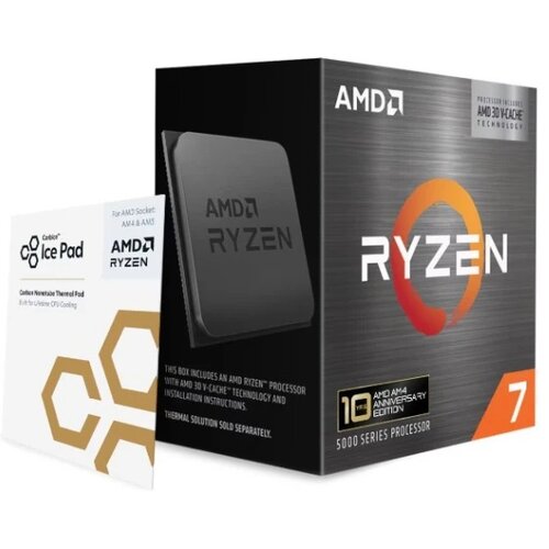 AMD CPU AM4 Ryzen 7 5800X3D, 8C/16T, 10th Anniversary Edition 100-100000651POF Cene