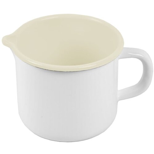 Ego Dekor Bela skodelica 1,12 l Enamel &amp;ndash; Slike