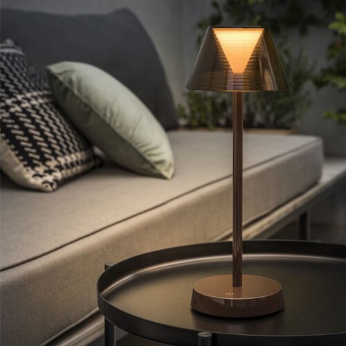 Ideal Lux - LED prigu&amp;scaron;iva dodirna lampa LOLITA LED/2,8W/5V IP54 braon Slike